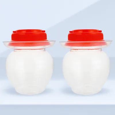 Food Storage Containers - عبوتان من أوعية تخزين المخللات البلاستيكية