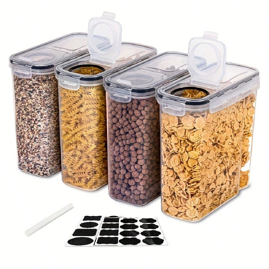 Food Storage Meals - مجموعة من 4 علب تخزين محكمة