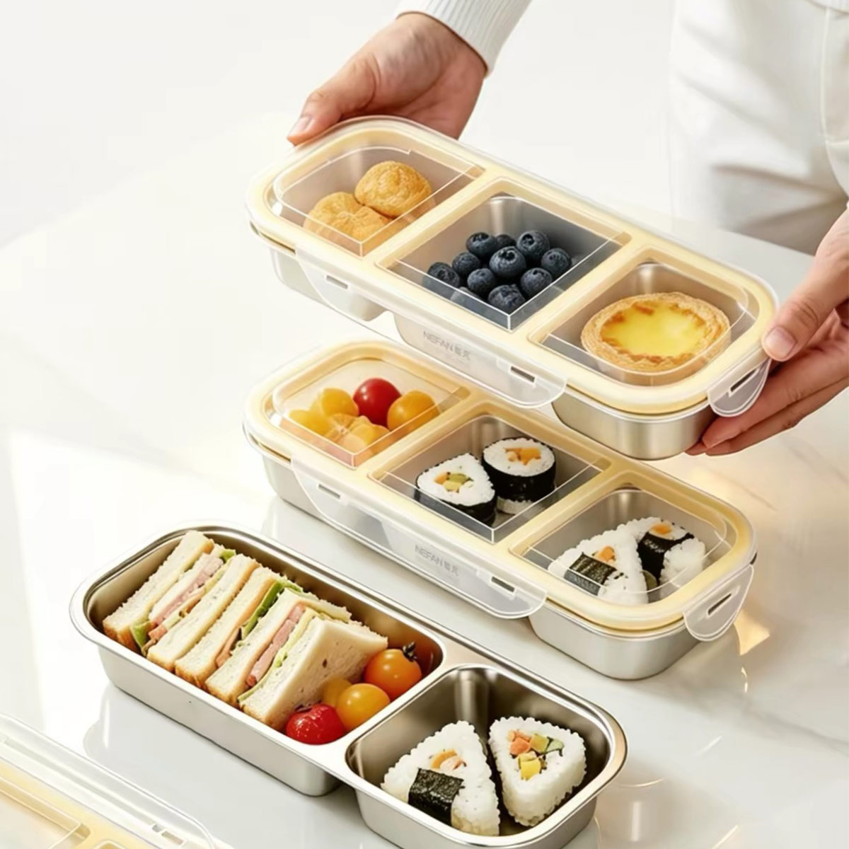 حاوية تخزين طعام من الفولاذ ال - مراجعة Food Storage Oven Safe وسعره