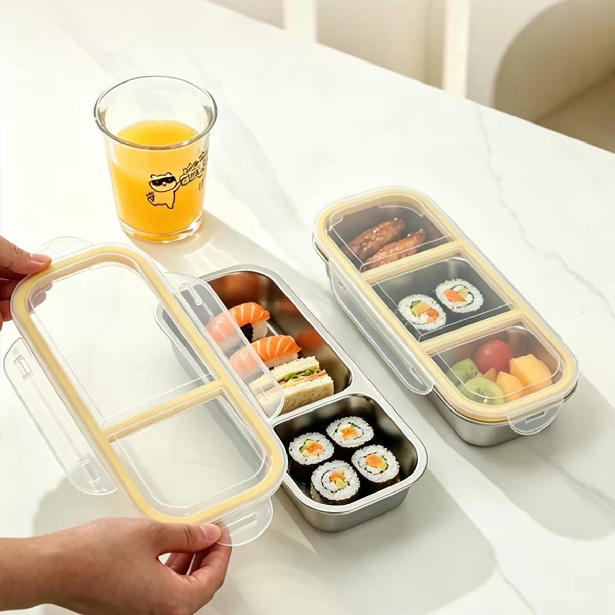 حاوية تخزين طعام من الفولاذ ال - مراجعة Food Storage Oven Safe وسعره