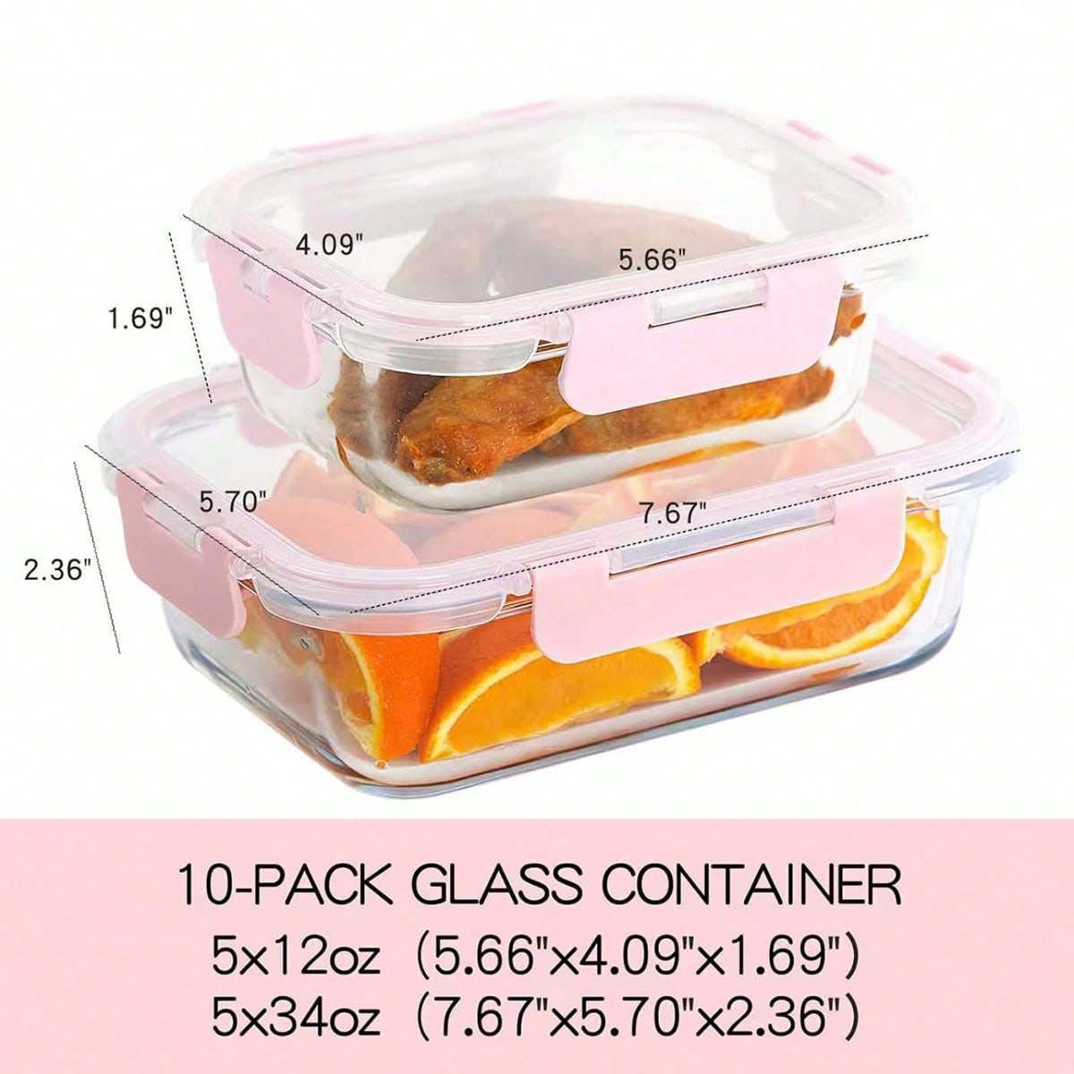 10 حاويات زجاجية لتحضير الوجبا - مراجعة Food Storage Meals وسعره